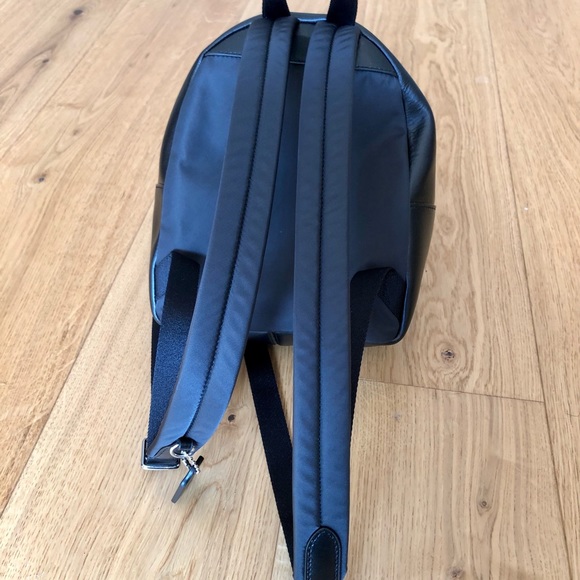 Coach mini Charlie zebra print canvas/leather/nylon backpack - Picture 7 of 7